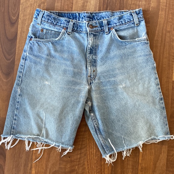 VTG Levi’s orange tab cutoff shorts size 34 - Picture 7 of 8